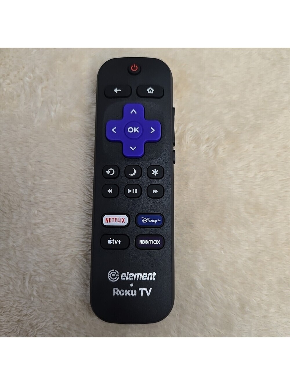 Original Element 3226001216 RC-ALIR TV Remote Control Black